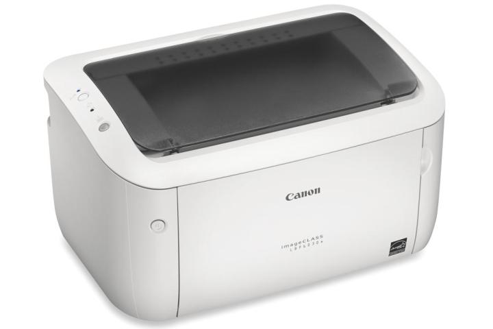 چاپگر لیزری Canon ImageCLASS LBP6030w در زمینه سفید.