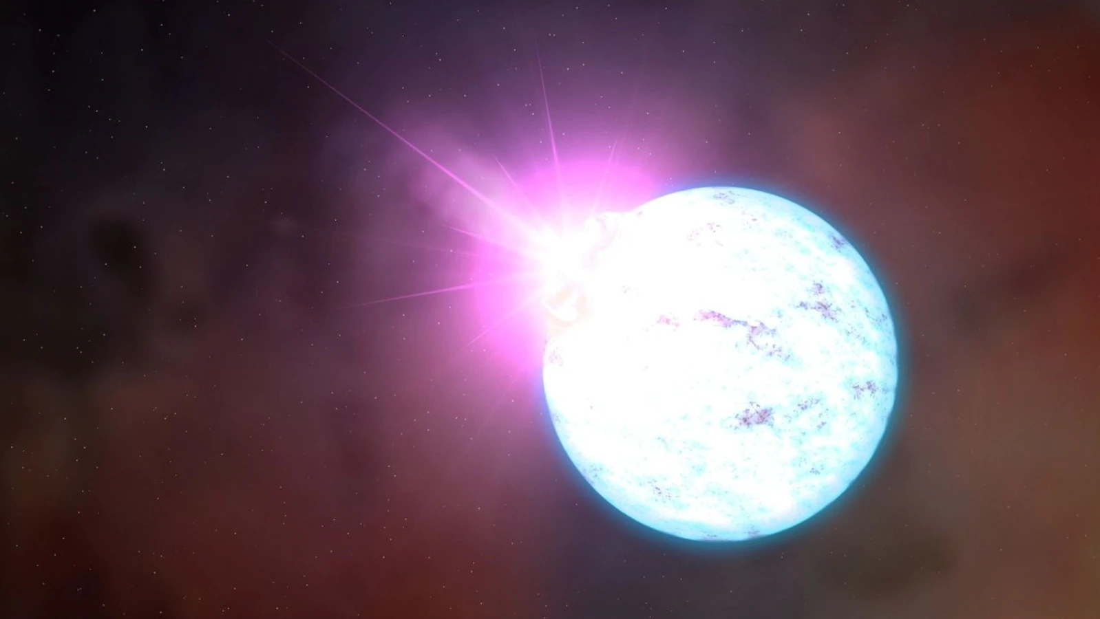 در اولین تلسکوپ GOTO که برخورد خورشیدهای مرده را ثبت کرد.  ممکن است تولد زمین را آشکار کند