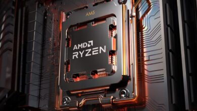 AMD Ryzen 5 7600X با غلبه بر Ryzen 9 5950X شکست می خورد.