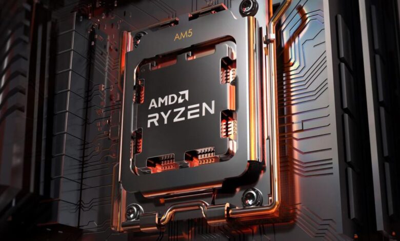 AMD Ryzen 5 7600X با غلبه بر Ryzen 9 5950X شکست می خورد.
