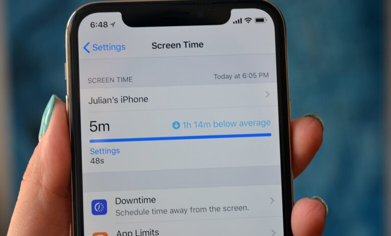 نحوه استفاده از Screen Time در iOS برای کاهش استفاده از تلفن
