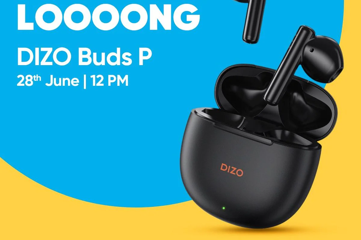 Dizo Buds P Confirmed To Launch in India on June 28 With 40 Hours of Total Playtime