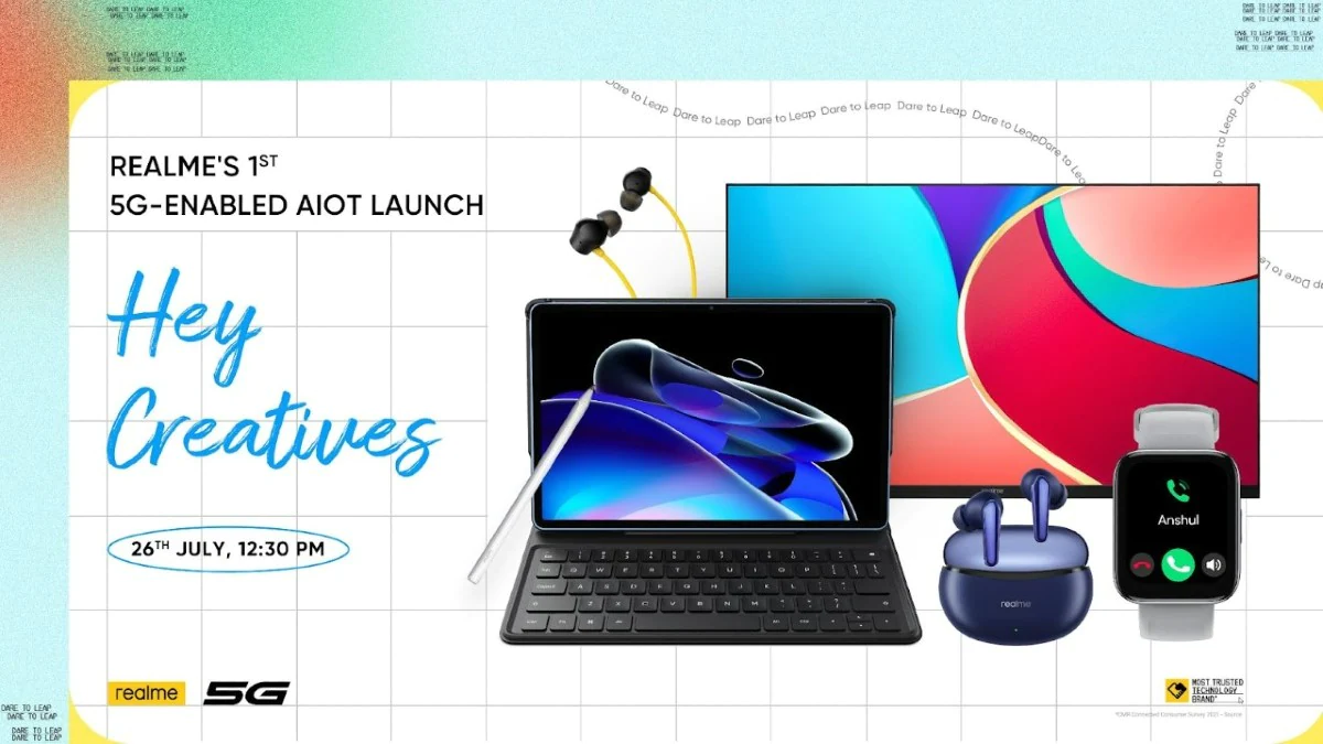 Realme Pad X, Watch 3, Buds Air 3 Neo, More to Launch in India Today at 12pm: How to Watch Livestream