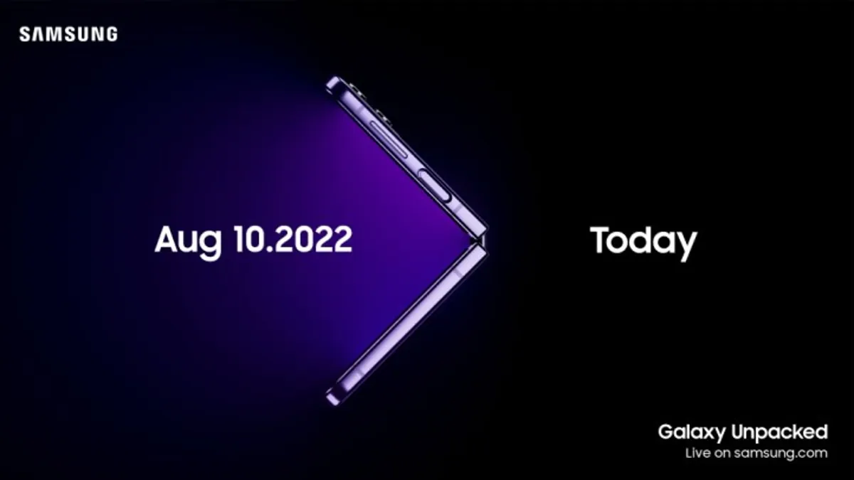 Samsung Galaxy Unpacked Confirmed for August 10, Reservations Open for Galaxy Z Fold 4, Galaxy Z Flip 4