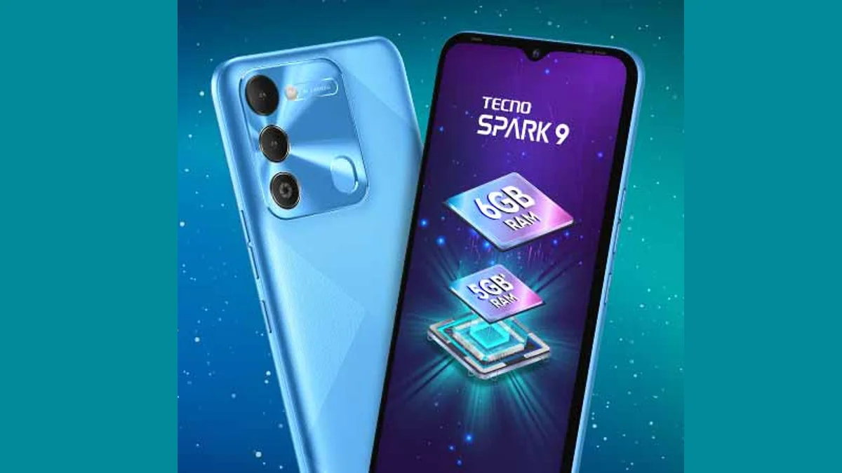 Tecno Spark 9 With 11GB RAM, 5,000mAh Battery to Launch in India on July 18