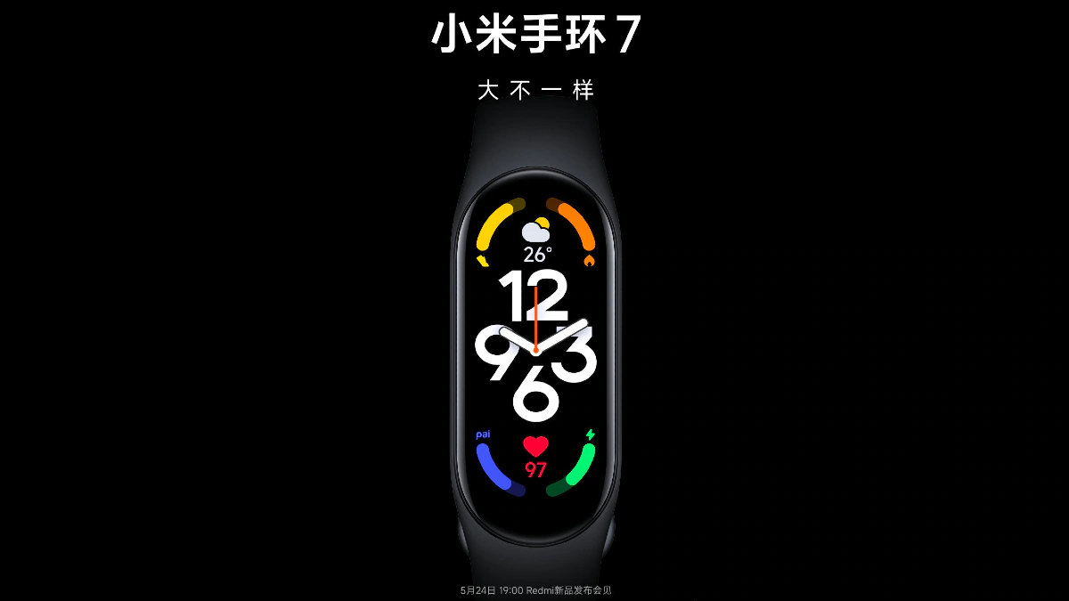 Mi Band 7 Launch Set for May 24, Xiaomi Teases Larger Display With Increased Viewing Area