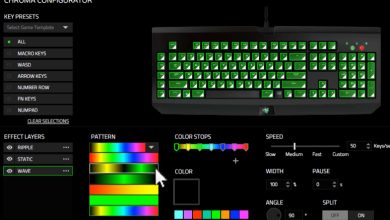 WASD و کلیدهای جهت دار تعویض شده اند؟