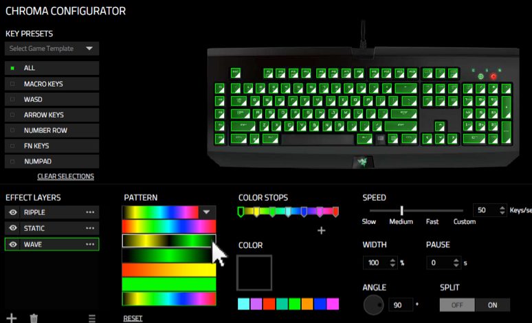 WASD و کلیدهای جهت دار تعویض شده اند؟
