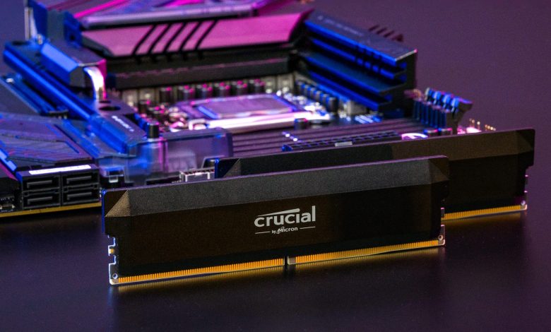 Crucial RAM with motherboard